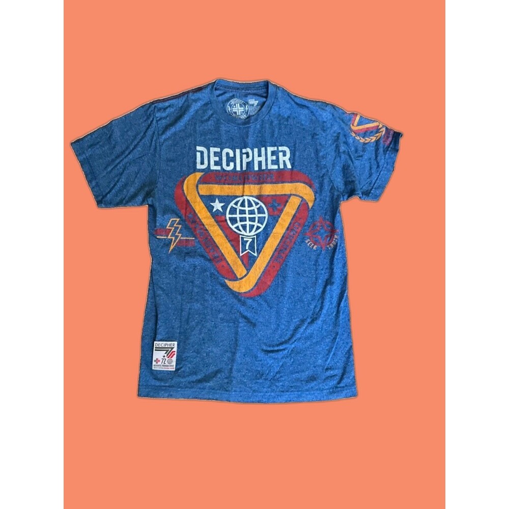 Decipher Worldwide T-Shirt Multicolor Size M Men’s Custom Made In The US